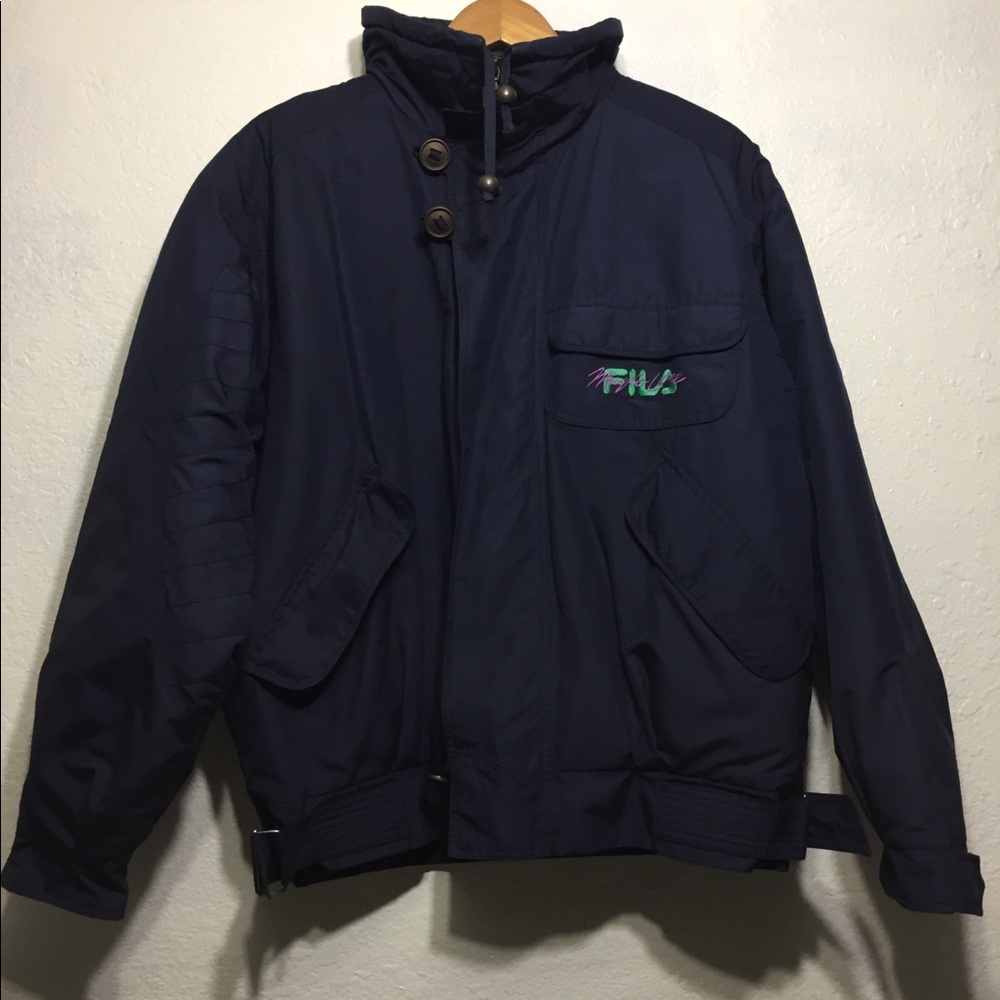 Magic Line FILA Vintage Jacket with Hood